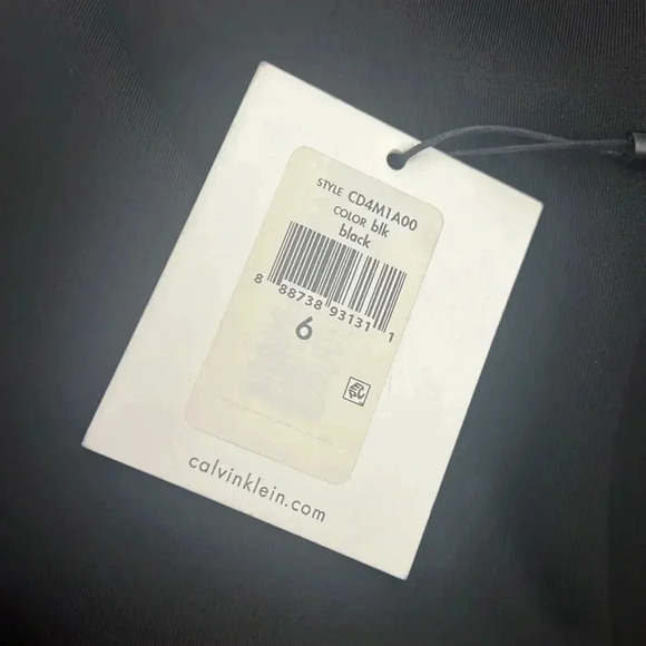 Calvin Klein Sleeveless Seam Front Scuba Crepe Crew Neck Sheath Dress Size 6 - Picture 5 of 8